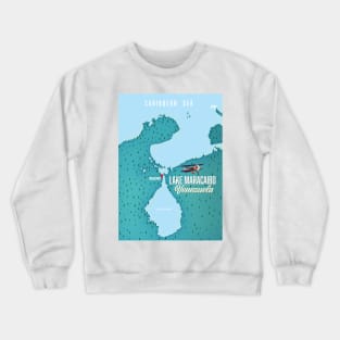 Lake Maracaibo, Venezuela Crewneck Sweatshirt